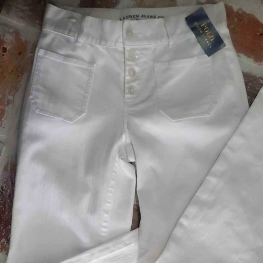 Ralph Lauren Polo White Jeans 2